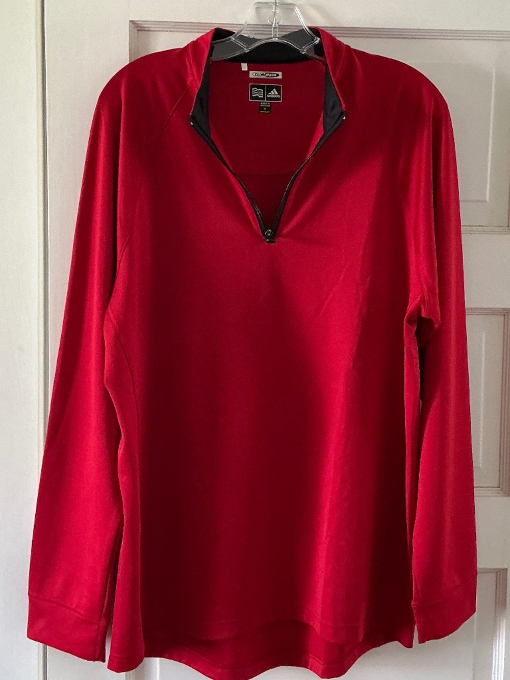 Adidas Golf Climawarm Performance Fabric Pullover Long Sleeve Activewear Medium